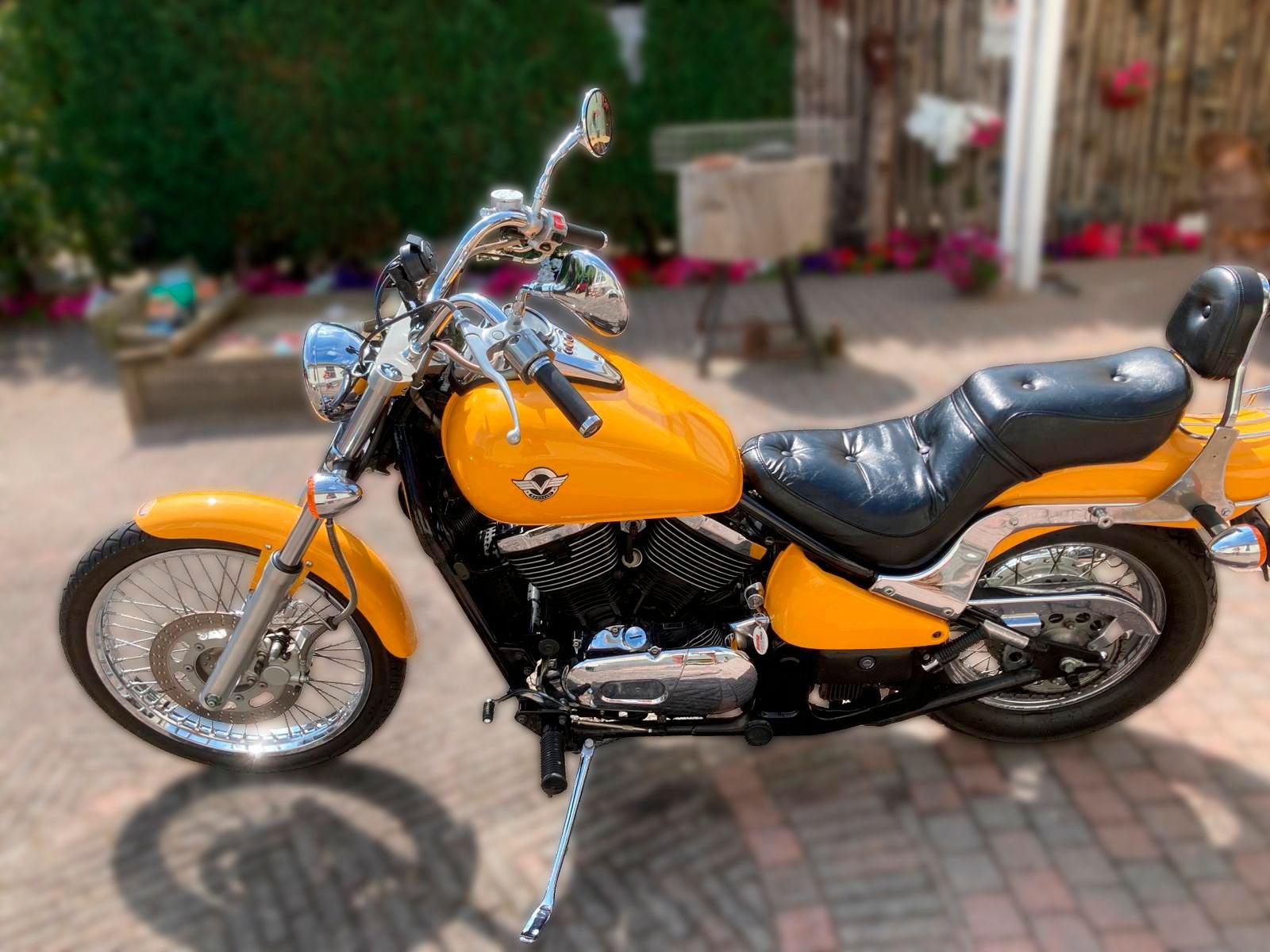 Kawasaki VN800 – unieke liefhebbersmotor – 1e eigenaar, 2 cilinders, Sportuitlaat, 805 cc, Gebruikt