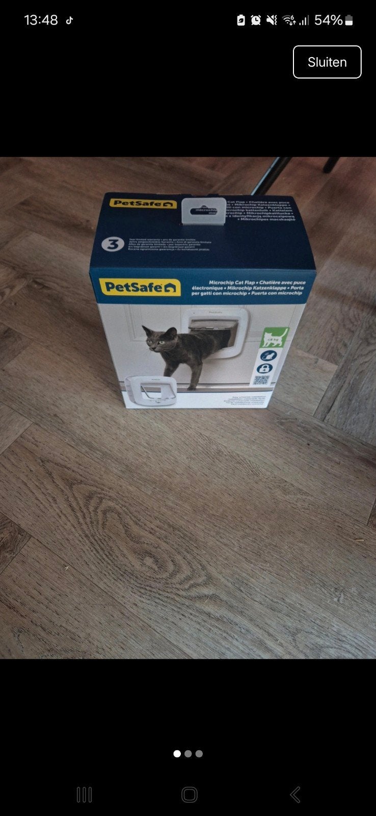Kattenluik petsafe, Ophalen, Nieuw