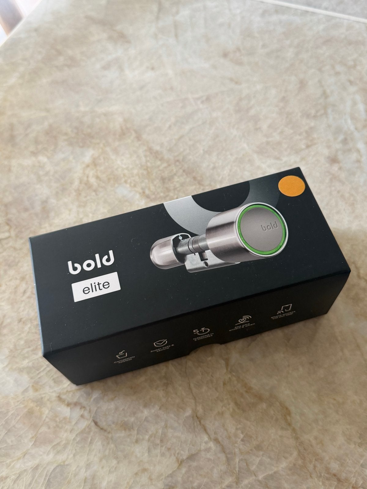 (NIEUW) BOLD Elite SX33 - Messing (SEALED) + Clicker & HUB, Doe-het-zelf en Verbouw, Hang- en Sluitwerk, Ophalen of Verzenden