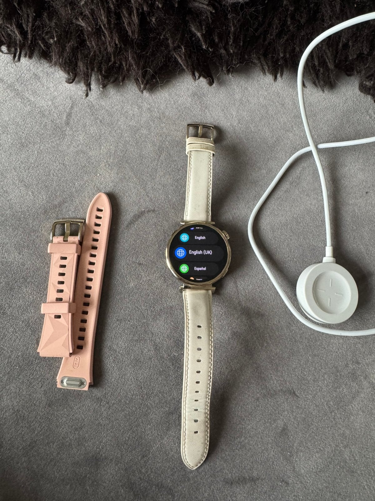 Smartwatch, Ophalen, Gebruikt, Geel, Android