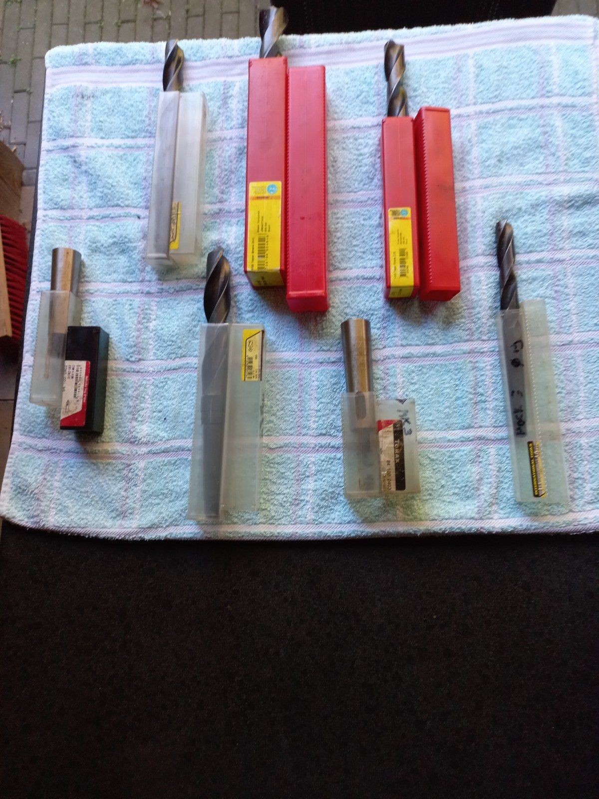 Diverse HSS Tapschacht Boren Set 19 mm t/m 35 mm, Ophalen, Zo goed als nieuw, Overige typen