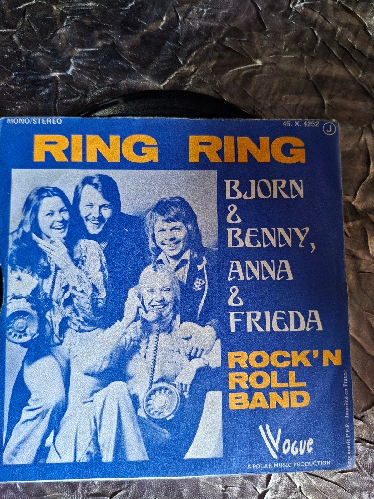 ABBA - Ring Ring (Björn, Benny, Anna & Frida) 7 inch single, Gebruikt, Originele persing, 7 inch, Ophalen of Verzenden