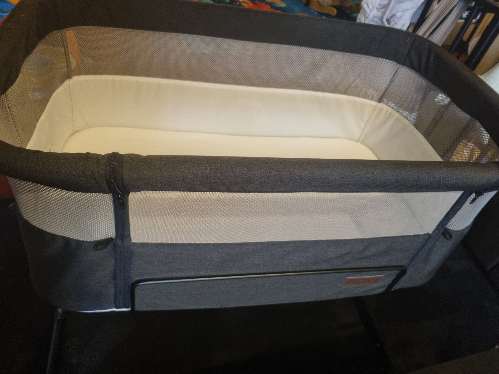 Novi co-sleeper inclusief beddengoed - Zo goed als nieuw, Ophalen, Zo goed als nieuw, Wieg