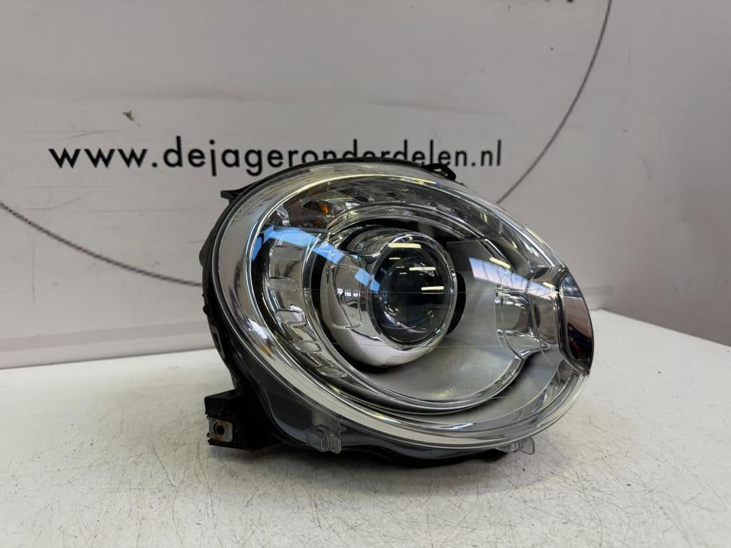 FIAT 500 ABARTH XENON KOPLAMP COMPLEET RECHTS 52088873, Auto-onderdelen, Verlichting, Gebruikt, Stellantis Europe S.p.A., Ophalen of Verzenden