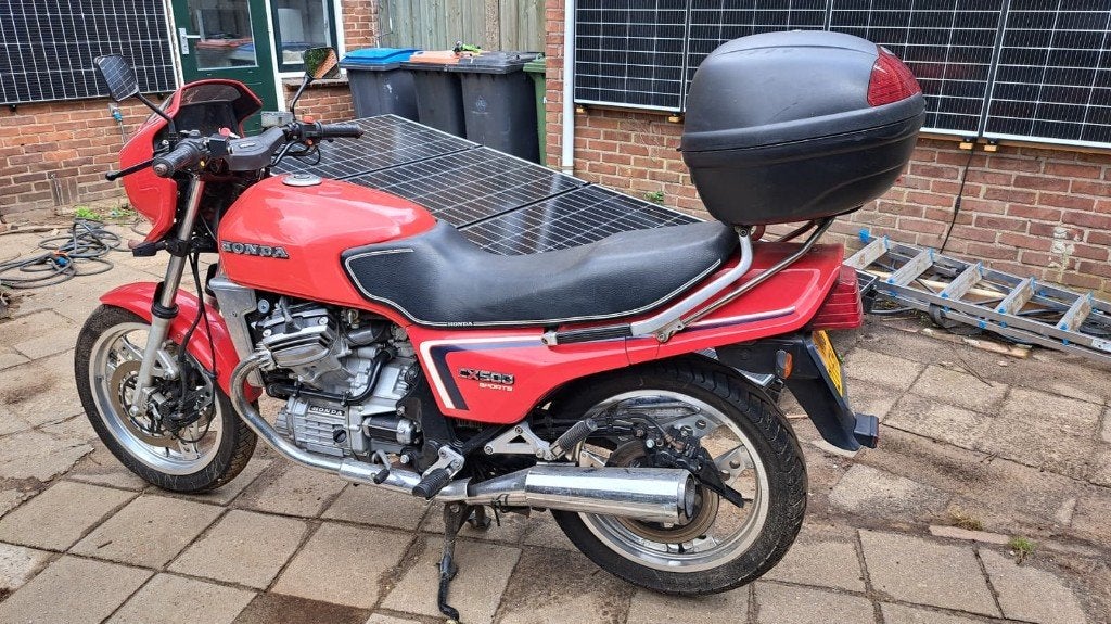 Honda CX500 Eurosport 1984 (Met Extra Onderdelen), Handvatverwarming, 2 cilinders, Motorrijbewijs A, Gebruikt