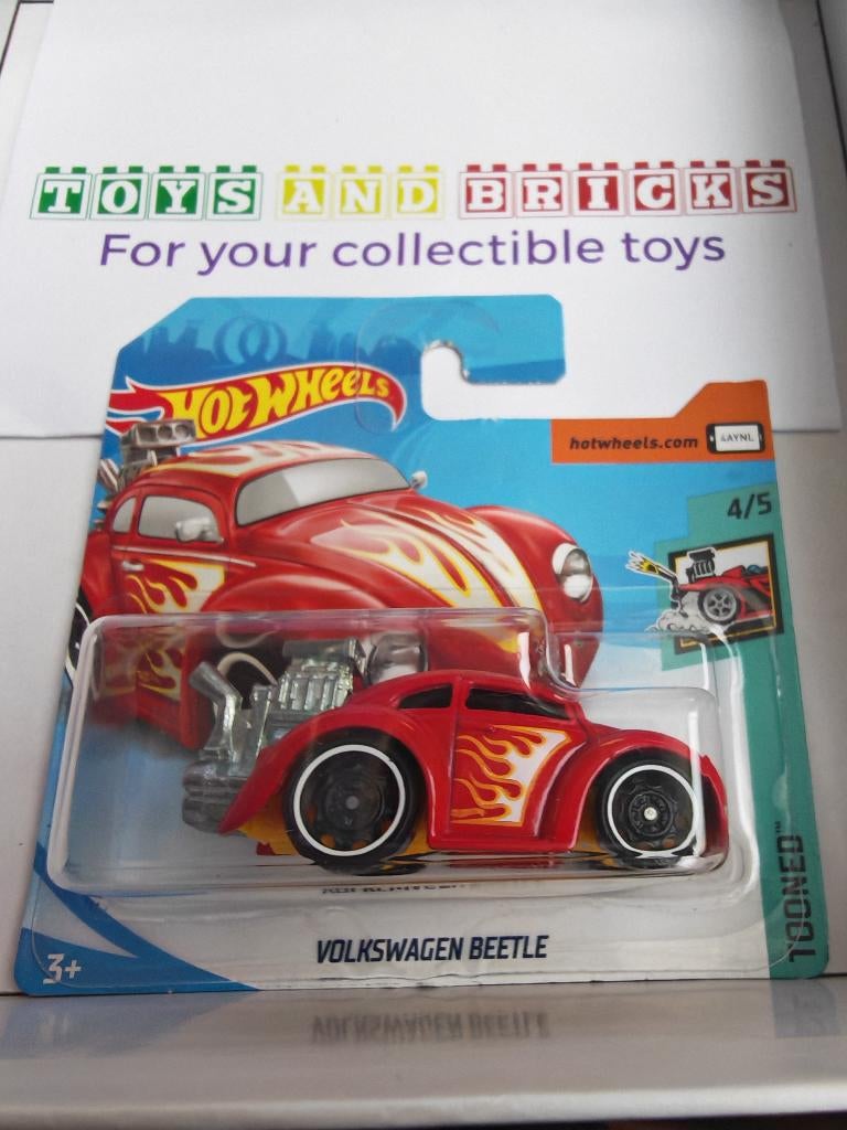 Hotwheels Volkswagen Beetle Red, Verzenden, Nieuw, Auto