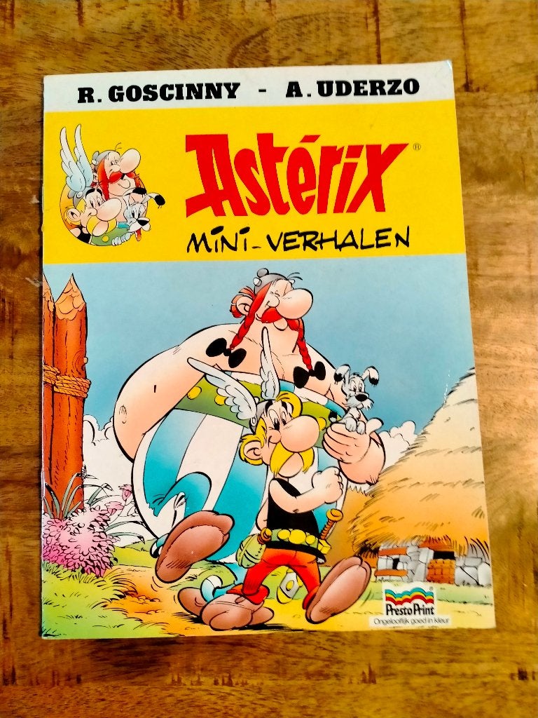 Asterix en Obelix mini-verhalen Presto Print reclame strip, Eén stripboek, Verzenden, Gelezen