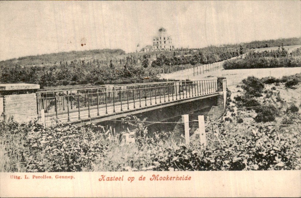 Gennep - Kasteel - op de Mookerheide, Ophalen of Verzenden, Voor 1920, Ongelopen, Limburg