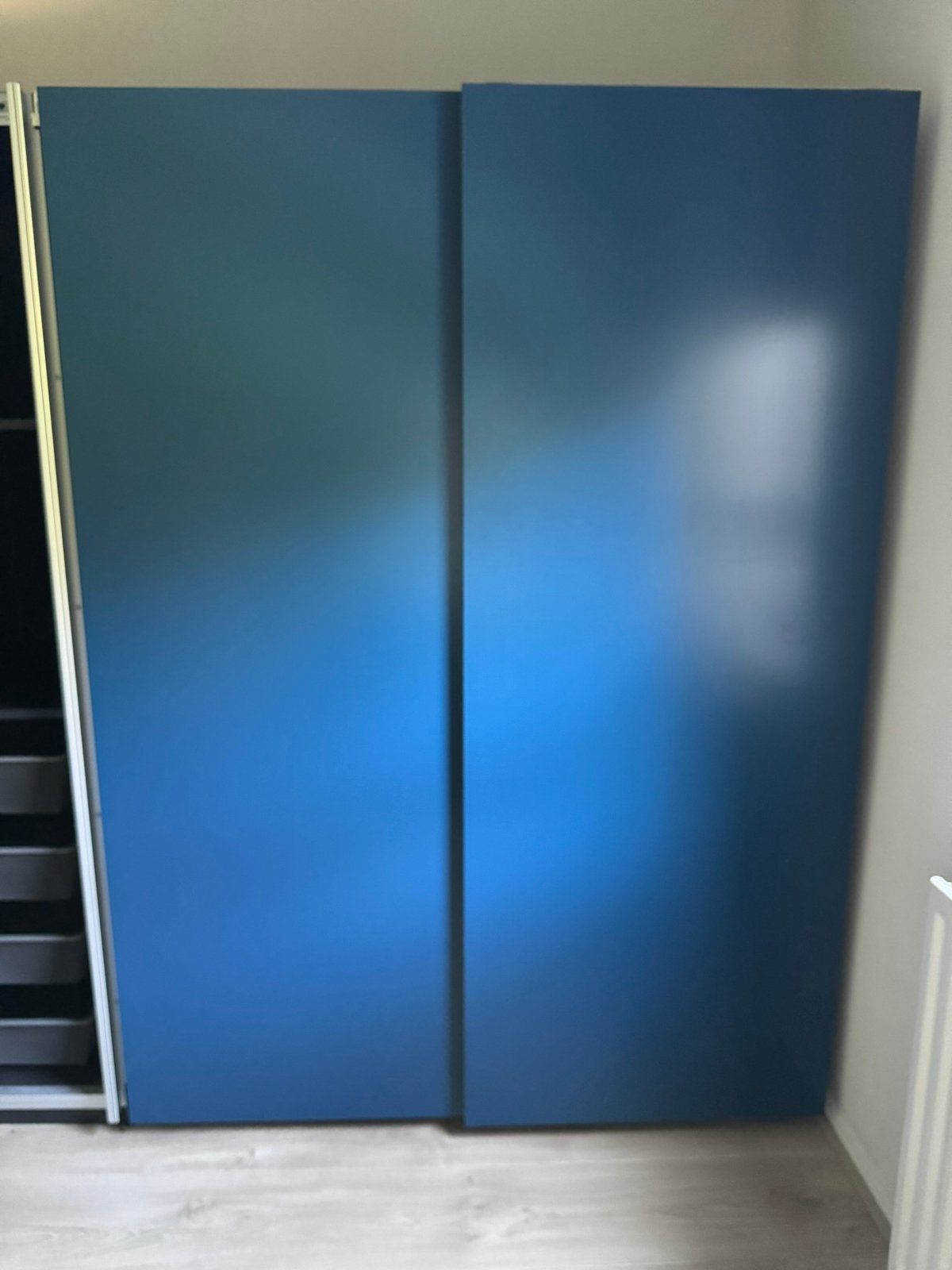 Ikea Pax kast met schuifdeuren 150cm breed 200cm hoog, Ophalen, Zo goed als nieuw, 50 tot 75 cm, 200 cm of meer
