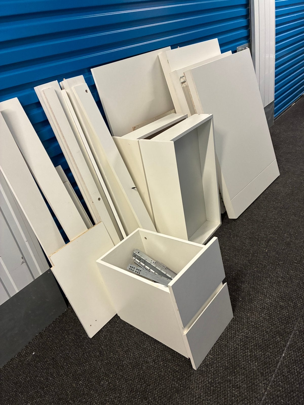 Witte commode/kast van babymerk Theophile et Patachou, Ophalen, 50 tot 70 cm, 90 tot 105 cm, 100 cm of meer