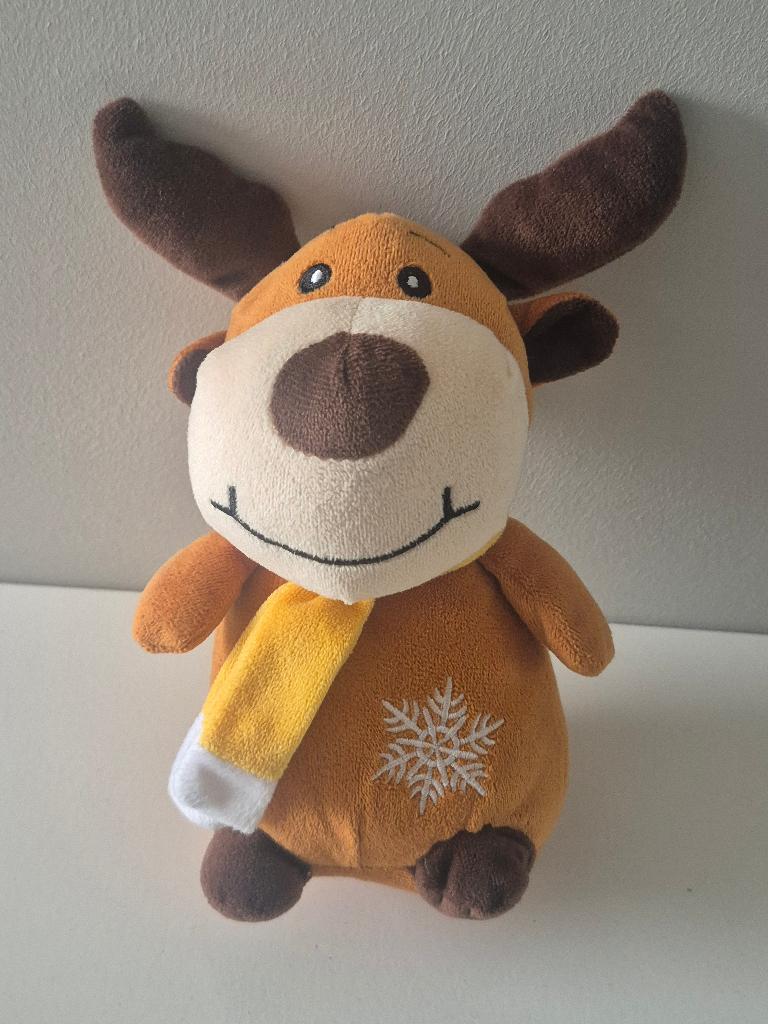 Leuk klein rendier knuffeltje jumbo, Overige merken, Overige typen, Ophalen of Verzenden, Zo goed als nieuw