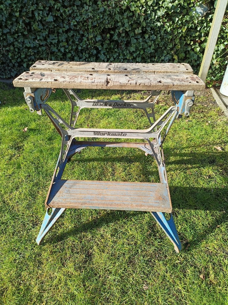 Black & Decker Workmate werkbank, Doe-het-zelf en Verbouw, Ophalen, Gebruikt, 70 tot 120 cm, Bankschroef