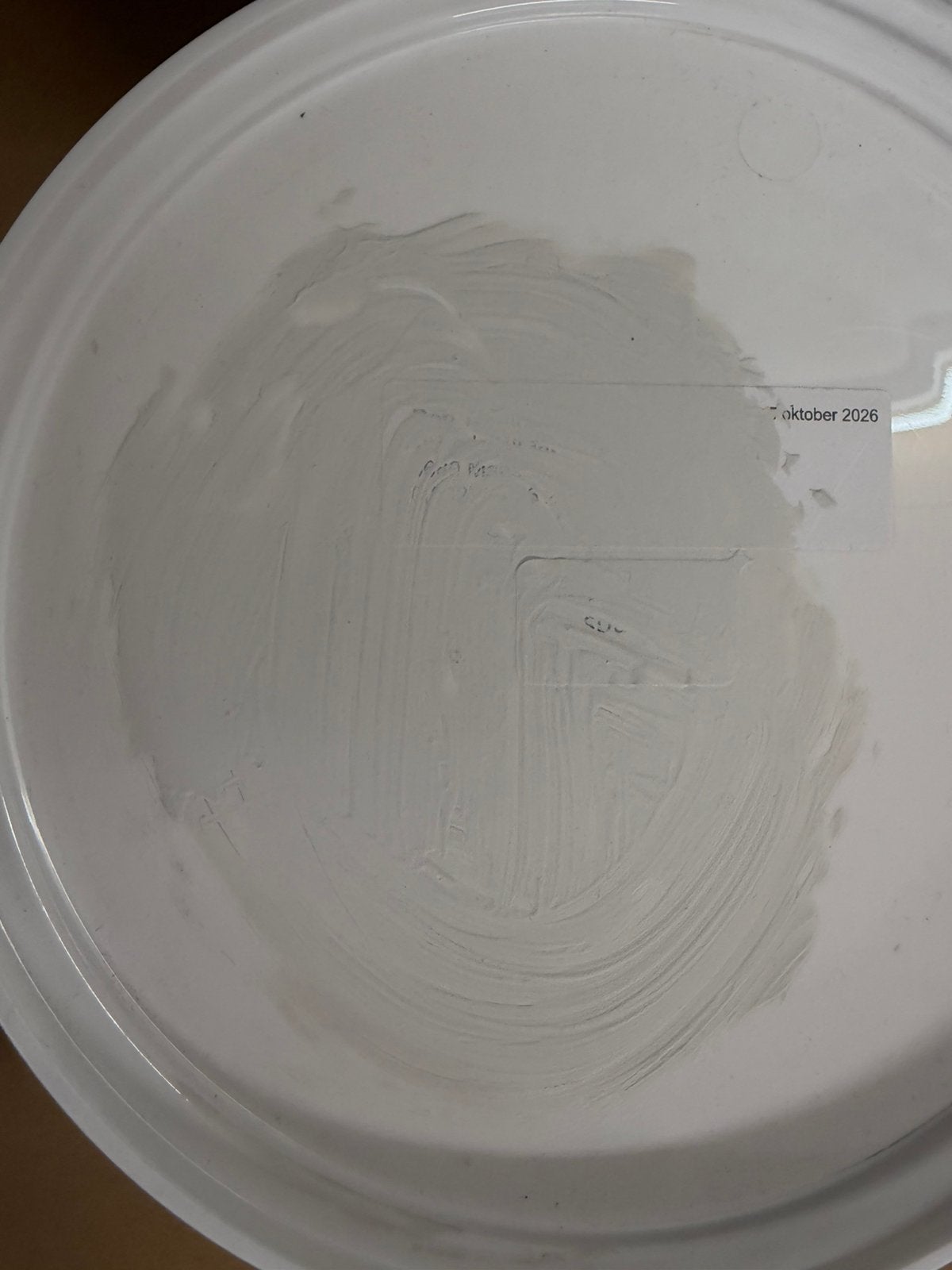 Licht witgrijze muurverf voor binnen en buiten 5liter, Ophalen, Nieuw, Acrylverf