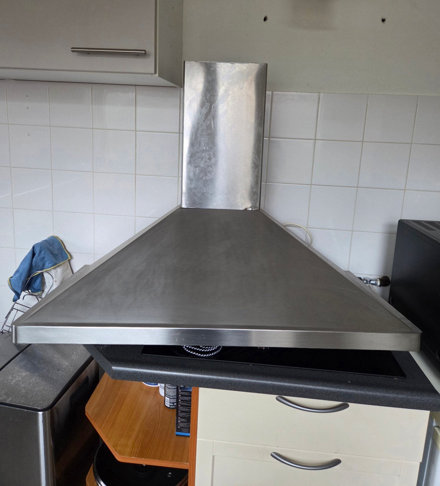 Pilgrim afzuigkap 90 cm breed, 49 cm lang, Ophalen, Gebruikt, Inbouw, Onderbouw afzuigkap
