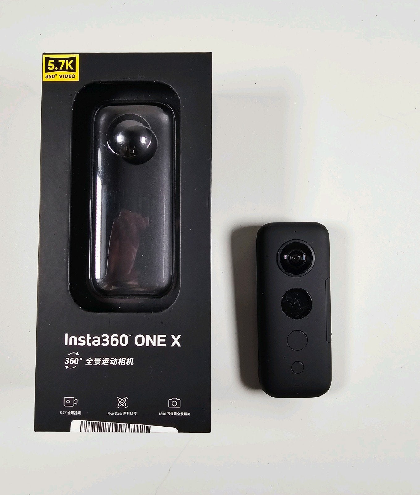 Insta360 ONE X – 360 Action Camera – B-Grade, Audio, Tv en Foto, Overige merken, Gebruikt, Ophalen of Verzenden, Nvt