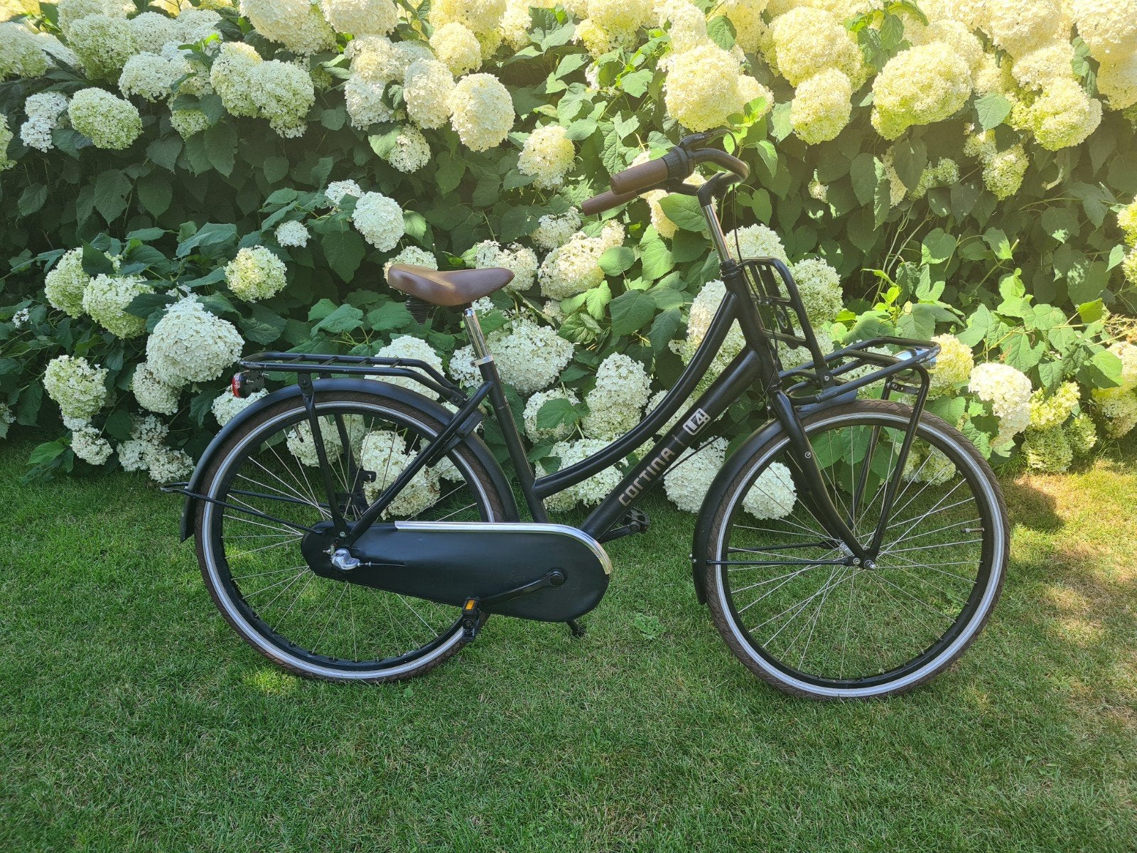 Cortina 24 inch fiets, Ophalen, Terugtraprem, Cortina U4 transportfiets, Versnellingen