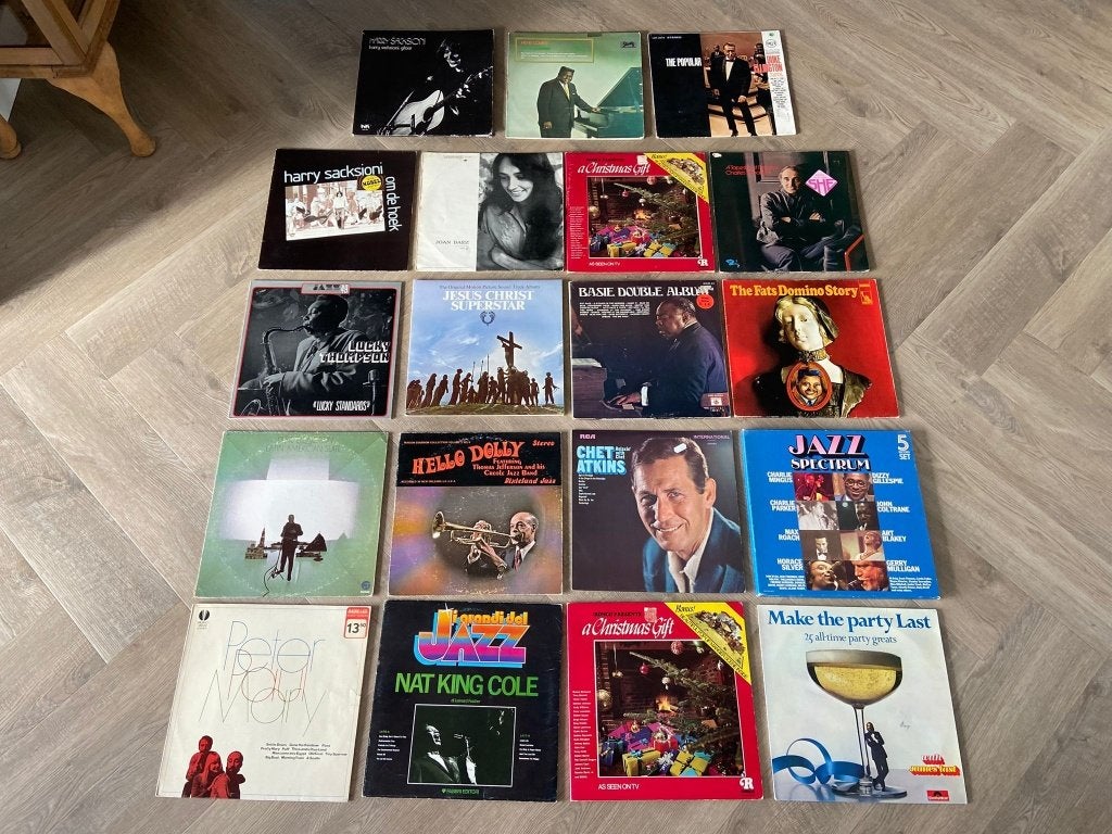 19 LP's, Jazz, Blues, Soul, Pop, Ophalen of Verzenden, Gebruikt, Blues, LP