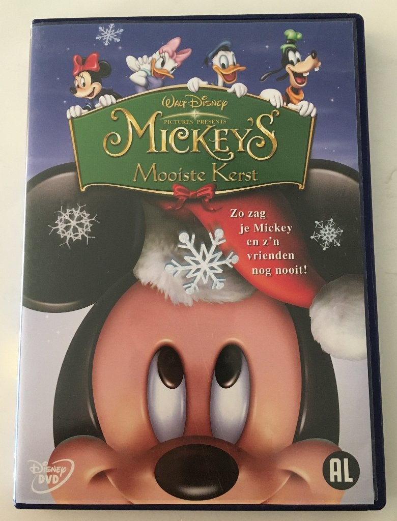 Mickey's Kerst op 2 Dvd's, Overige typen, Nederlands, Ophalen of Verzenden, Zo goed als nieuw