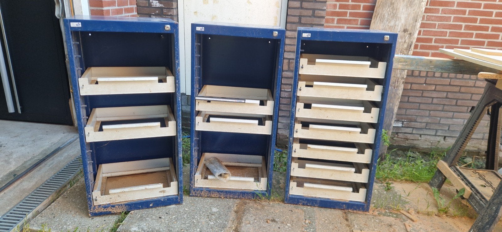 Festool ladekasten met laden voor systeners, Ophalen of Verzenden, Gebruikt, 1200 watt of meer, 70 mm of meer