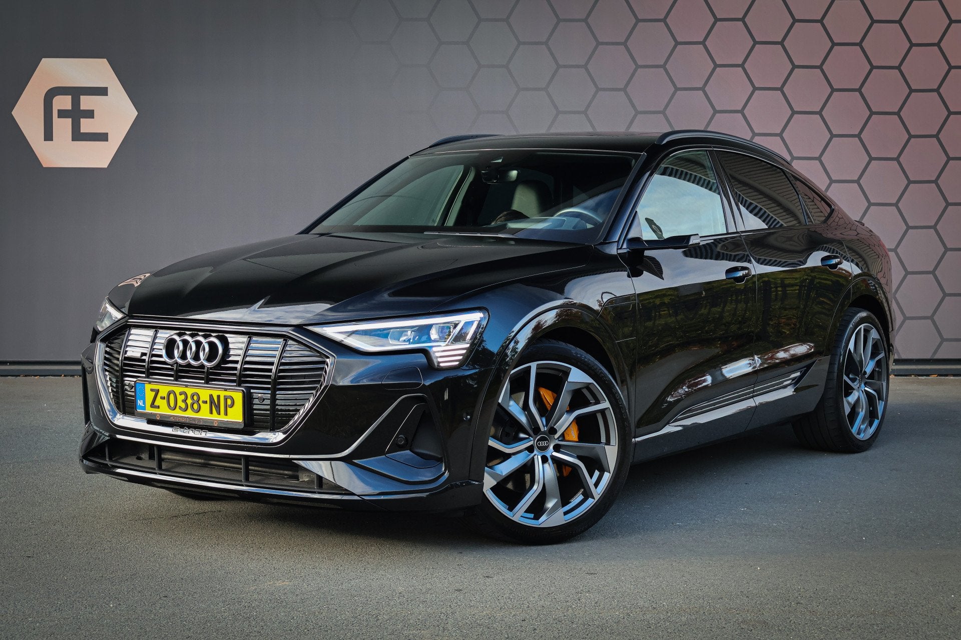 Audi e-tron Sportback 55 quattro 95 kWh | RS-STOELEN | ADAPT, Auto's, 131 €/maand, Zwart, 95 kWh, Zwart