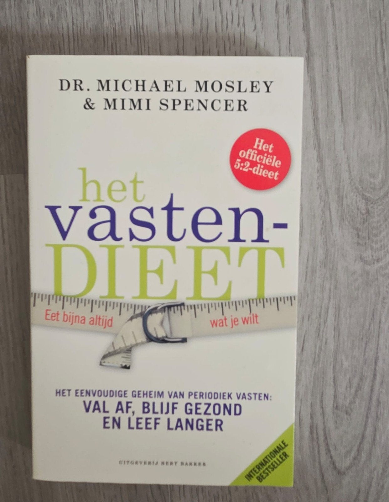 het vasten dieet, Ophalen of Verzenden, Zo goed als nieuw