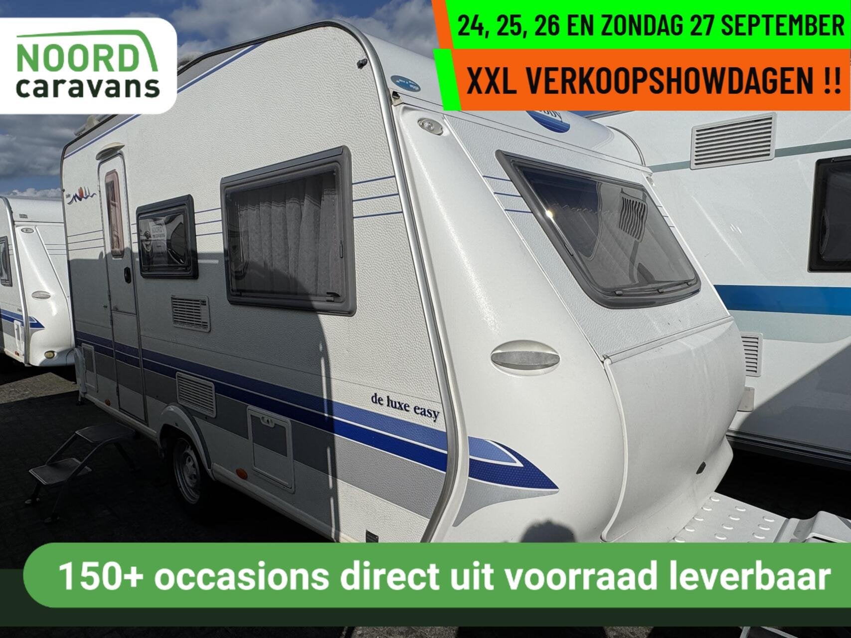 Hobby 400 - XXL VERKOOPSHOW 24,25,26 & 27 SEPT. 10-17 UUR, Caravans en Kamperen, Hobby, Bedrijf, 750 - 1000 kg, 5 tot 6 meter