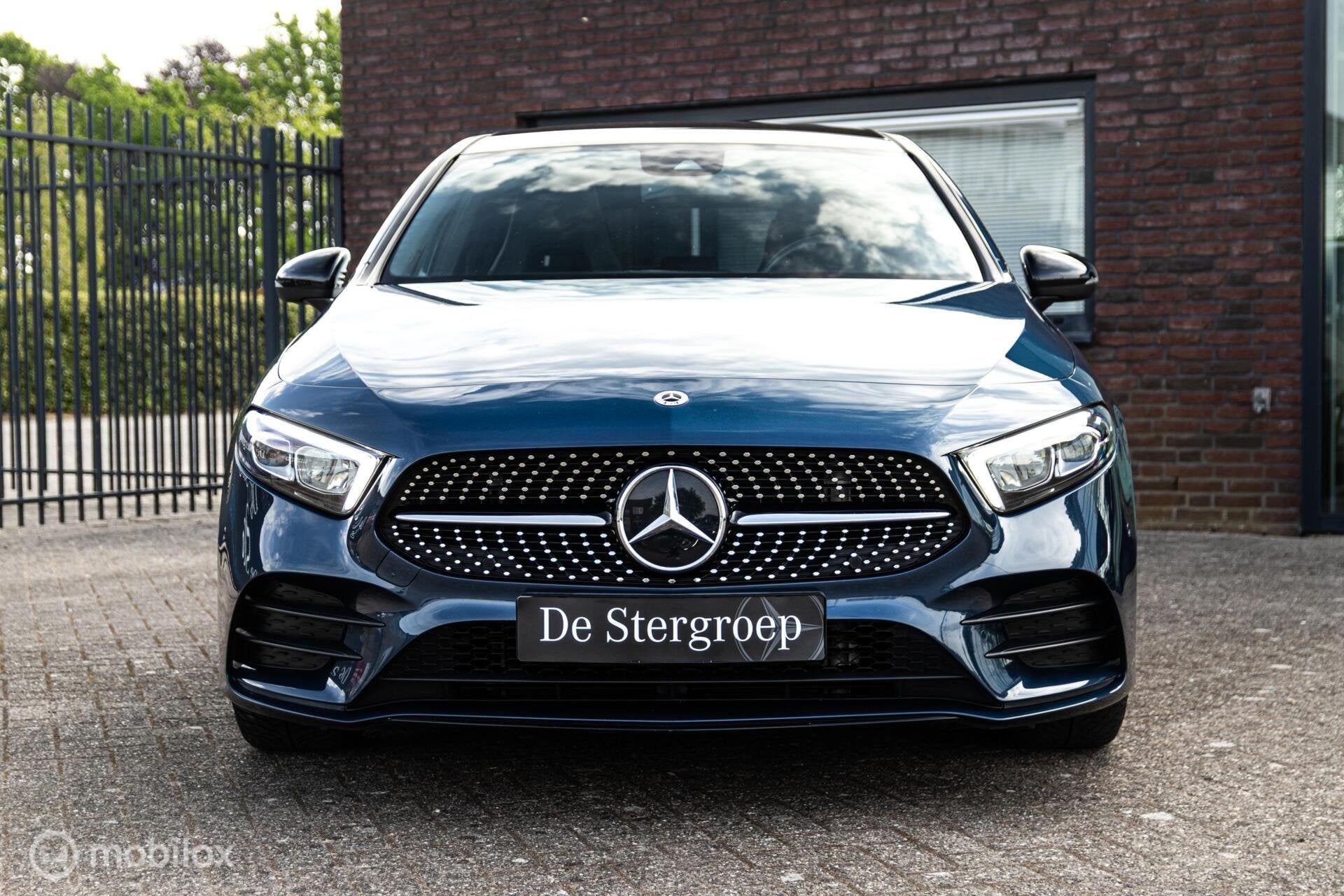 Mercedes A-klasse 180 Business Solution AMG, Auto's, 136 pk, Gebruikt, 4 cilinders, Blauw