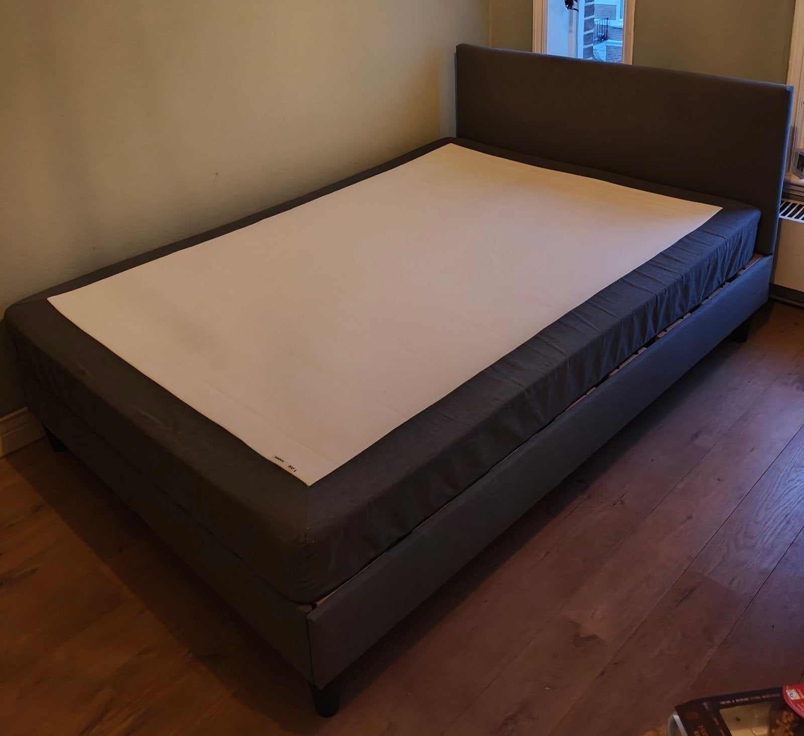 Ikea Boxspring SÄBÖVIK 140x200cm - Moet snel weg!, Ophalen, Gebruikt, Tweepersoons, 140 cm