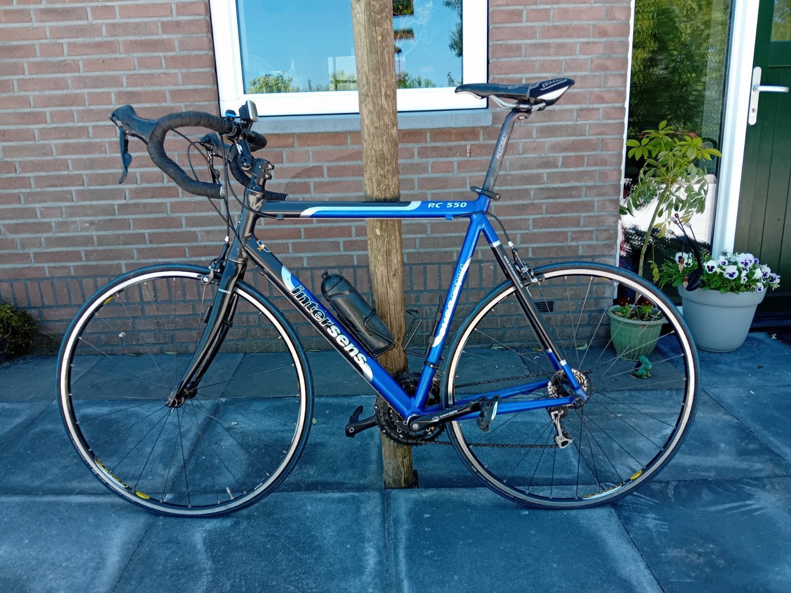 Intersens RC 550 racefiets voor recreatief gebruik, 28 inch, Gebruikt, Aluminium, 15 tot 20 versnellingen