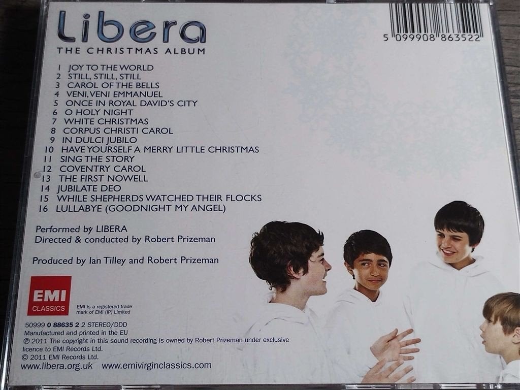 Libera ‎– The Christmas Album, Ophalen of Verzenden, Zo goed als nieuw
