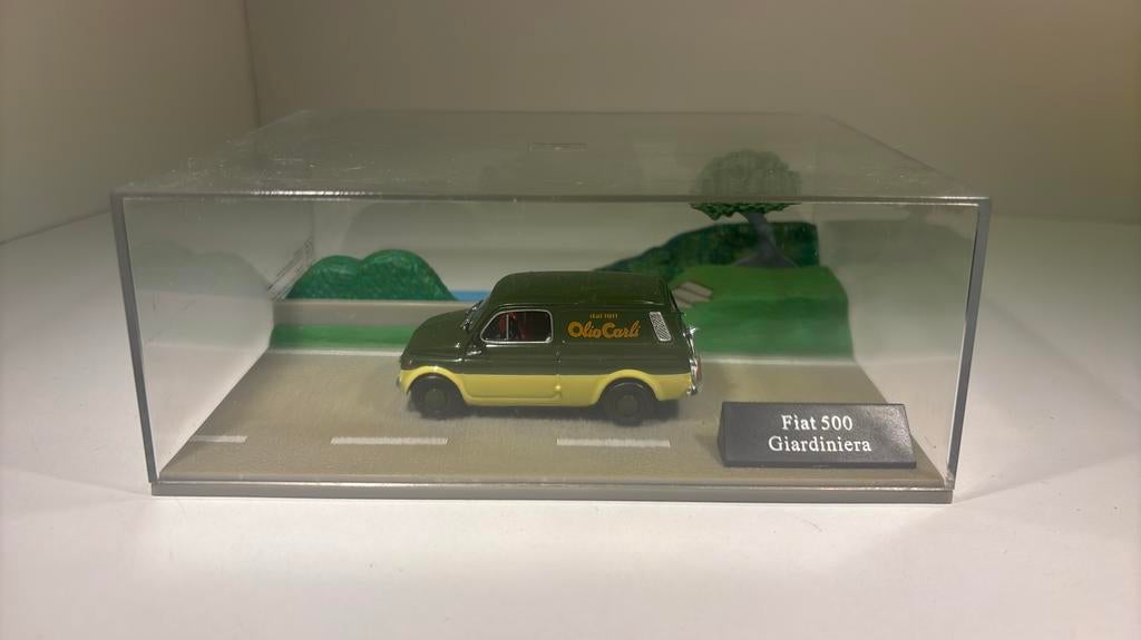 Fiat 500 giardiniera atlas 1.43, Hobby en Vrije tijd, Modelauto's | 1:43, Overige merken, Auto, Ophalen of Verzenden, A
