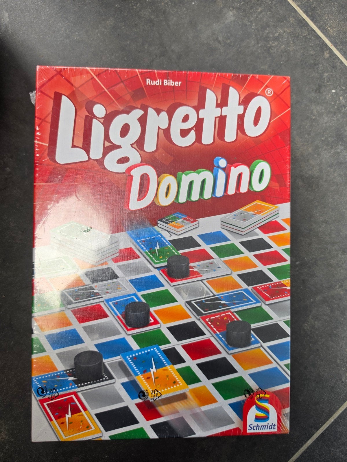 Ligretto Domino - Nieuw in plastic, Hobby en Vrije tijd, Drie of vier spelers, Ophalen of Verzenden, Nieuw, Schmidt