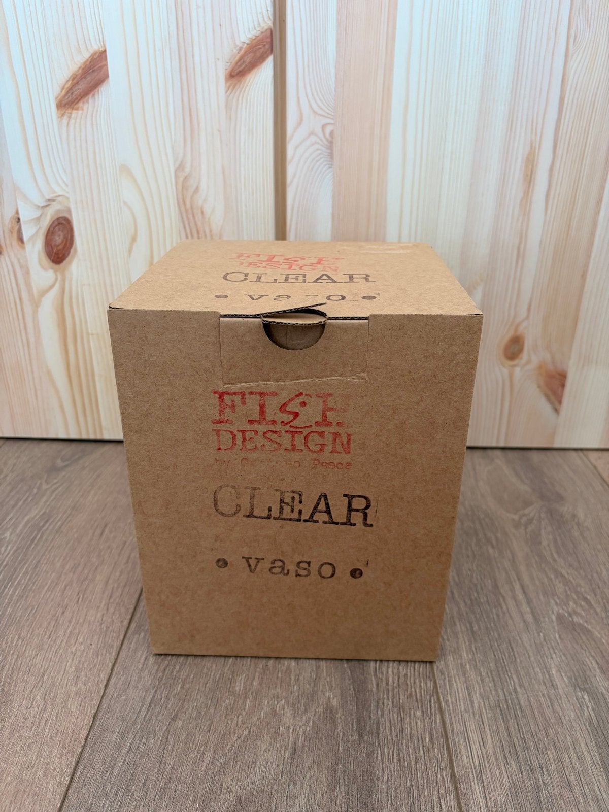 Gaetano Pesce Fish Design Vaas - Clear Blauw, Ophalen of Verzenden