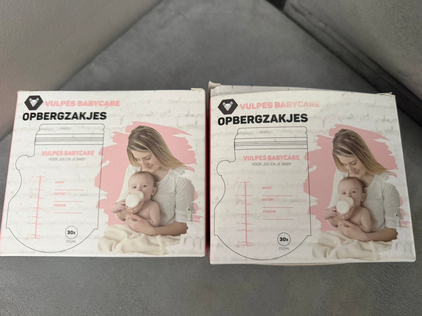 Ik verkoop 2 dozen Vulpes Babycare moedermelk bewaarzakjes., Ophalen of Verzenden, Nieuw