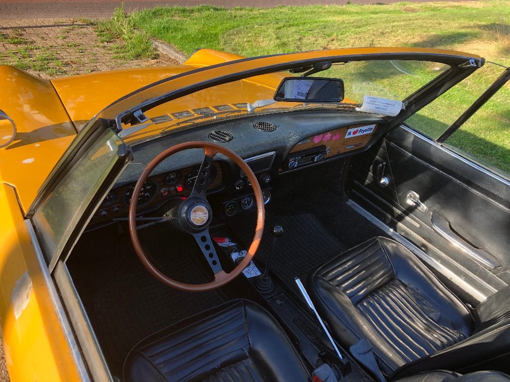 Fiat 850 0.9 Spider US 1970 Geel, foto 8