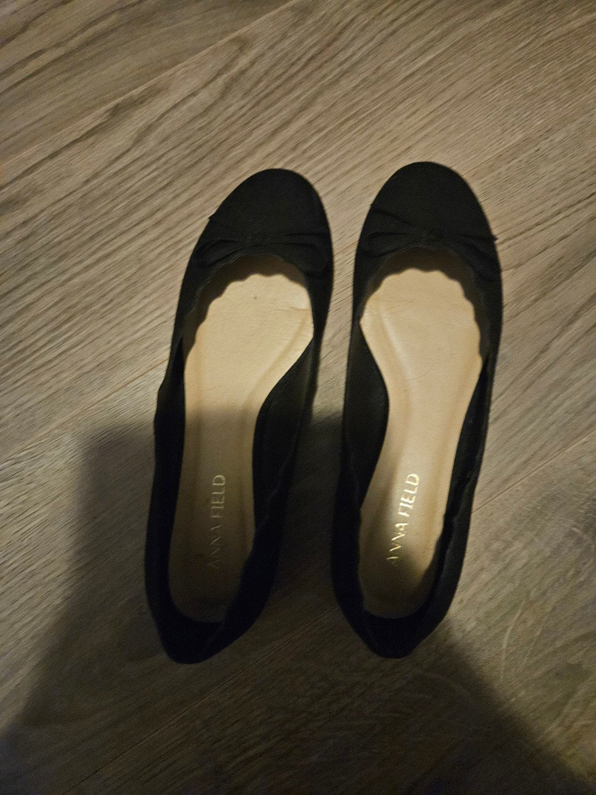 Anna Field Ballerina's - Maat 36 (valt als 37), Ophalen, Anna Field, Zwart, Ballerina's