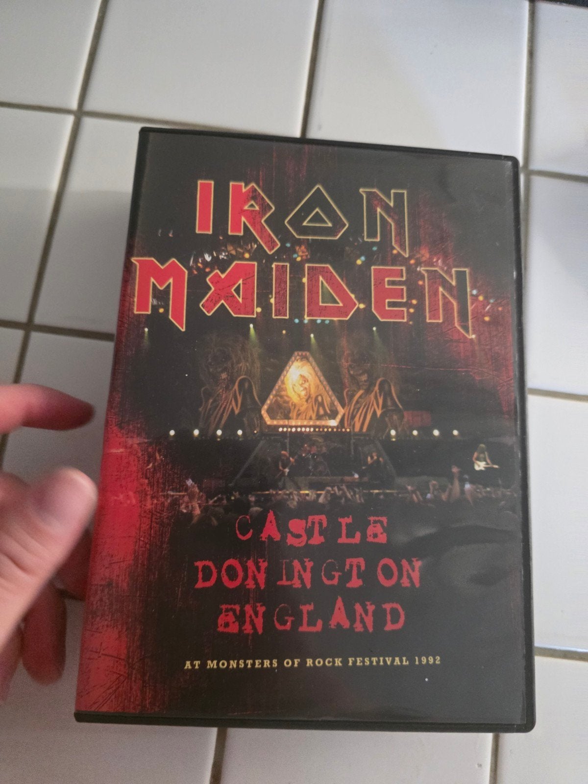 Iron maiden, Cd's en Dvd's, Dvd's | Muziek en Concerten, Ophalen of Verzenden, Gebruikt