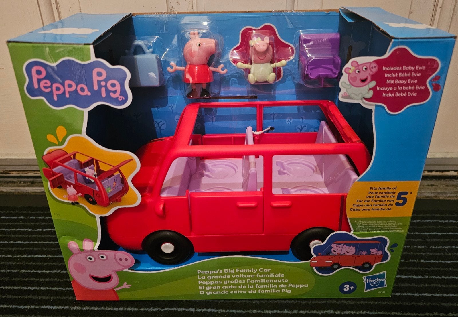 Peppa Pig's Grote Familie Auto Speelset - Nieuw in doos, Ophalen of Verzenden, Nieuw