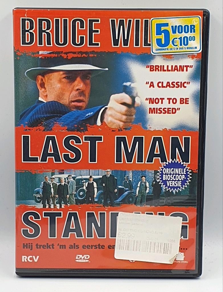Te koop: Last Man Standing DVD met Bruce Willis, Vanaf 16 jaar, Ophalen of Verzenden, Zo goed als nieuw, Actiethriller