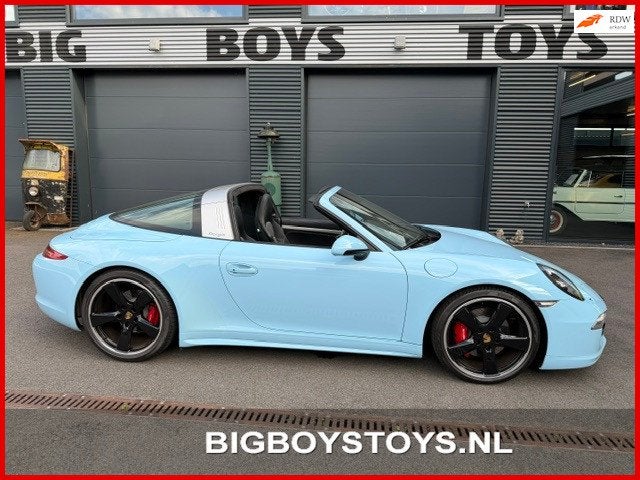 Porsche 911 3.8 Targa 4S Exclusive Edition, Auto's, Automaat, Gebruikt, Cabriolet, Leder en Stof