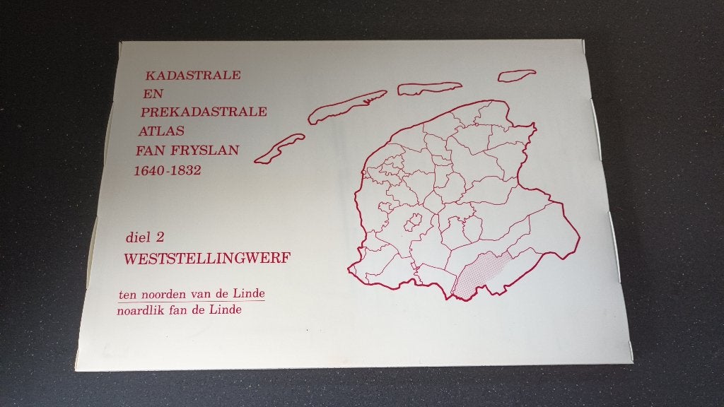kadastrale atlas Weststellingwerf, Overige atlassen, Ophalen of Verzenden, Zo goed als nieuw, 1800 tot 2000
