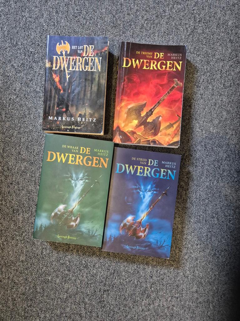 De dwergen 4 boeken, Boeken, Ophalen of Verzenden