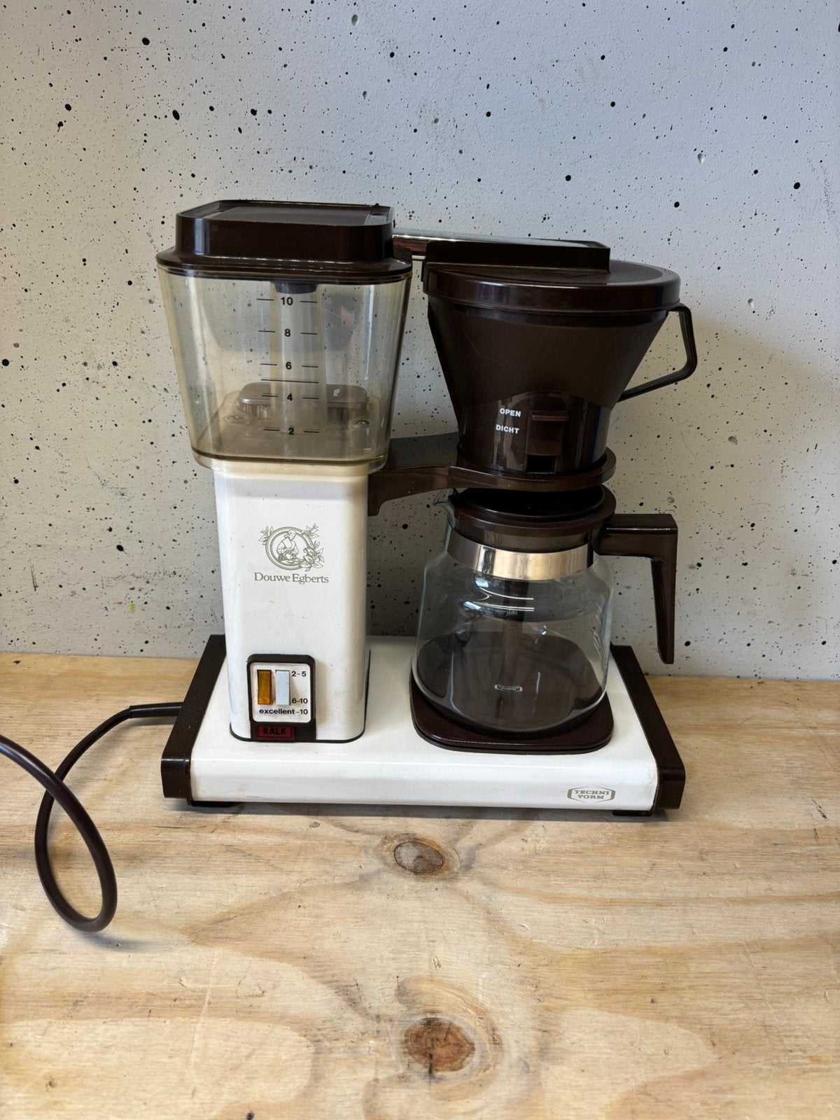 Technivorm moccamaster douwe egberts koffiezetapparaat, Ophalen of Verzenden, Gebruikt, Koffiemachine