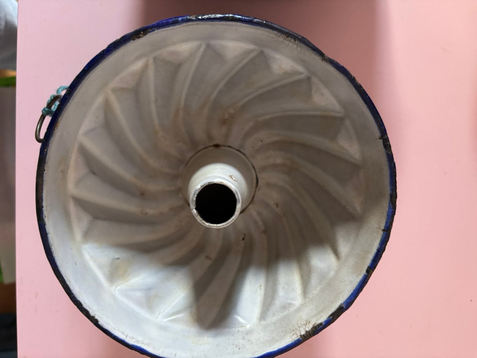 Cake en puddingvormen en metaal/koperen zeef, Antiek en Kunst, Ophalen of Verzenden