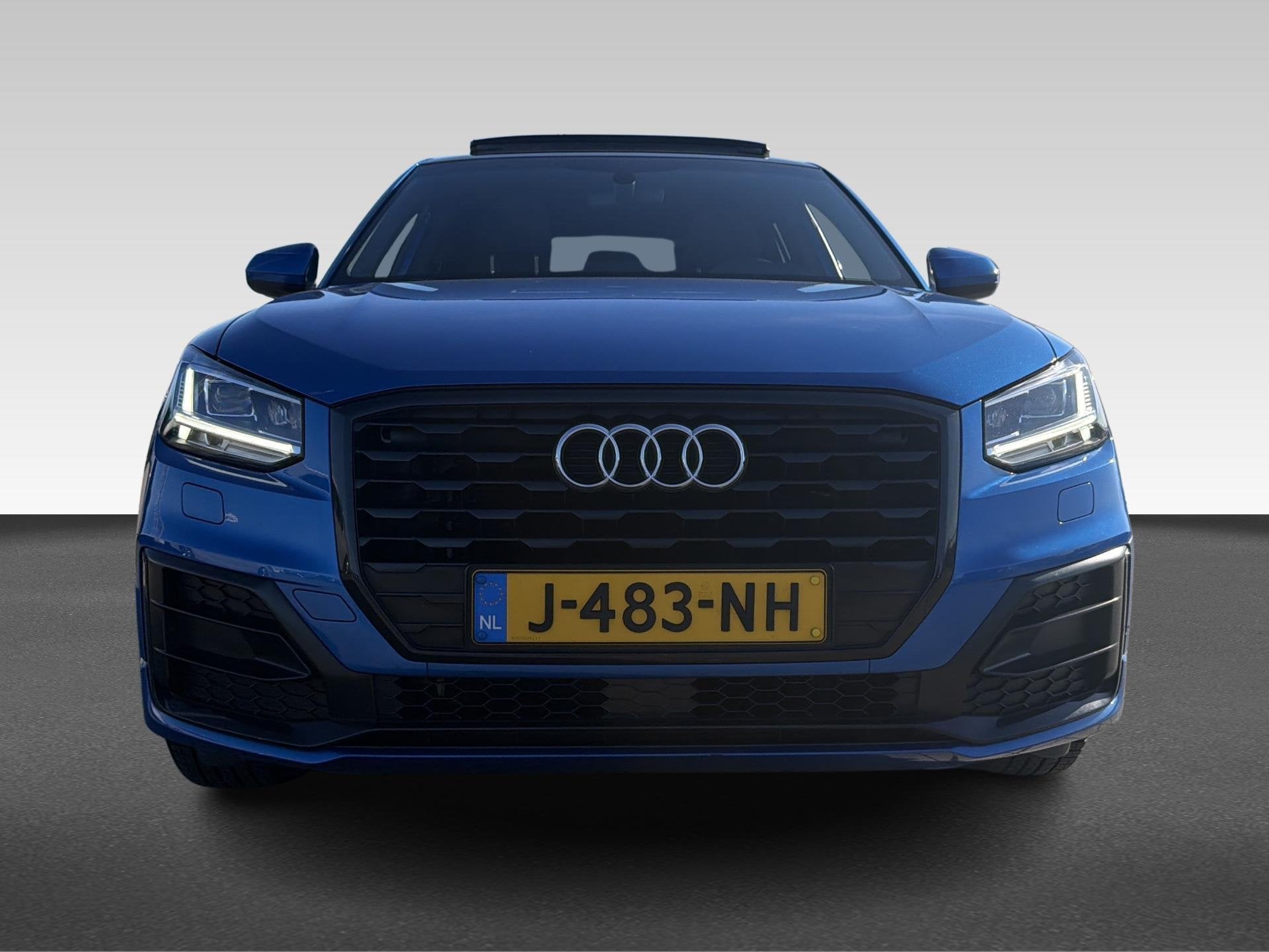 Audi Q2 35 TFSI 150pk S tronic S Edition, 15 km/l, 4 cilinders, Blauw, Origineel Nederlands