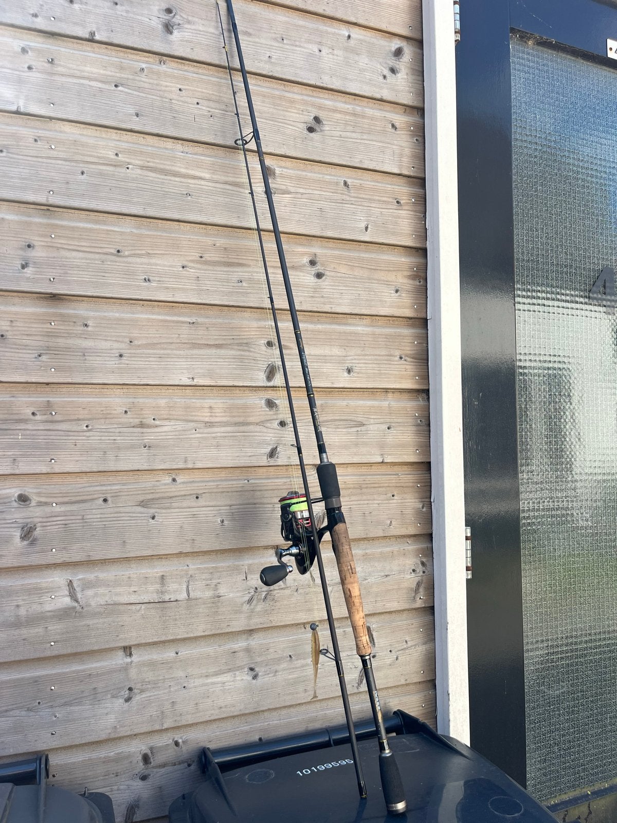 Baarshengelset Fox Rage Terminator Pro Dropshot 2.40m+molen, Watersport en Boten, Ophalen, Zo goed als nieuw, Complete hengel