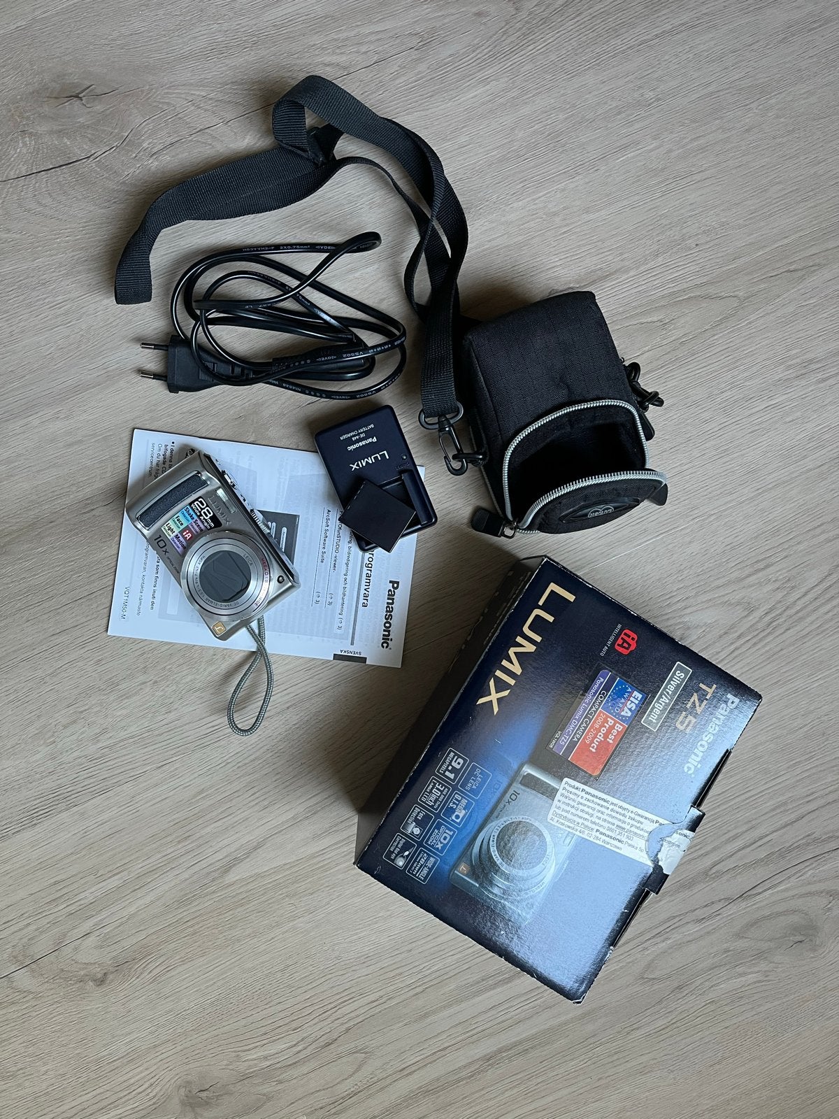 Panasonic Lumix DMC-TZ5 Compactcamera met 10x optische zoom, Panasonic, Beeldstabilisatie, Ophalen of Verzenden, Zo goed als nieuw