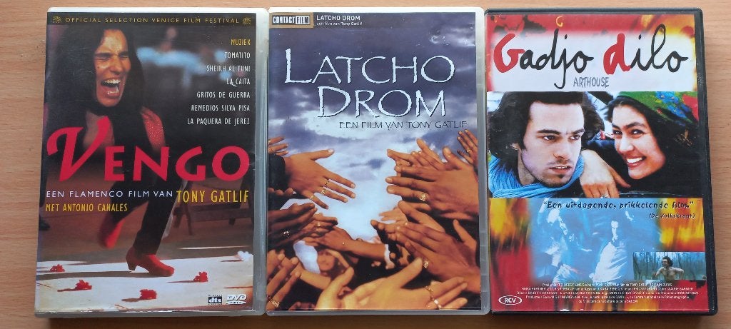 Latcho drom, Vengo, Gadjo dilo - Tony Gatlif 1 koop, Vanaf 12 jaar, Verzenden, Zo goed als nieuw, Overige gebieden
