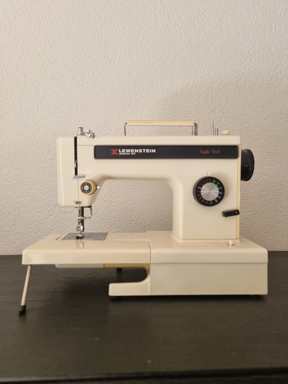 Lewenstein Amazone 590 Naaimachine met originele accessoires, Ophalen of Verzenden