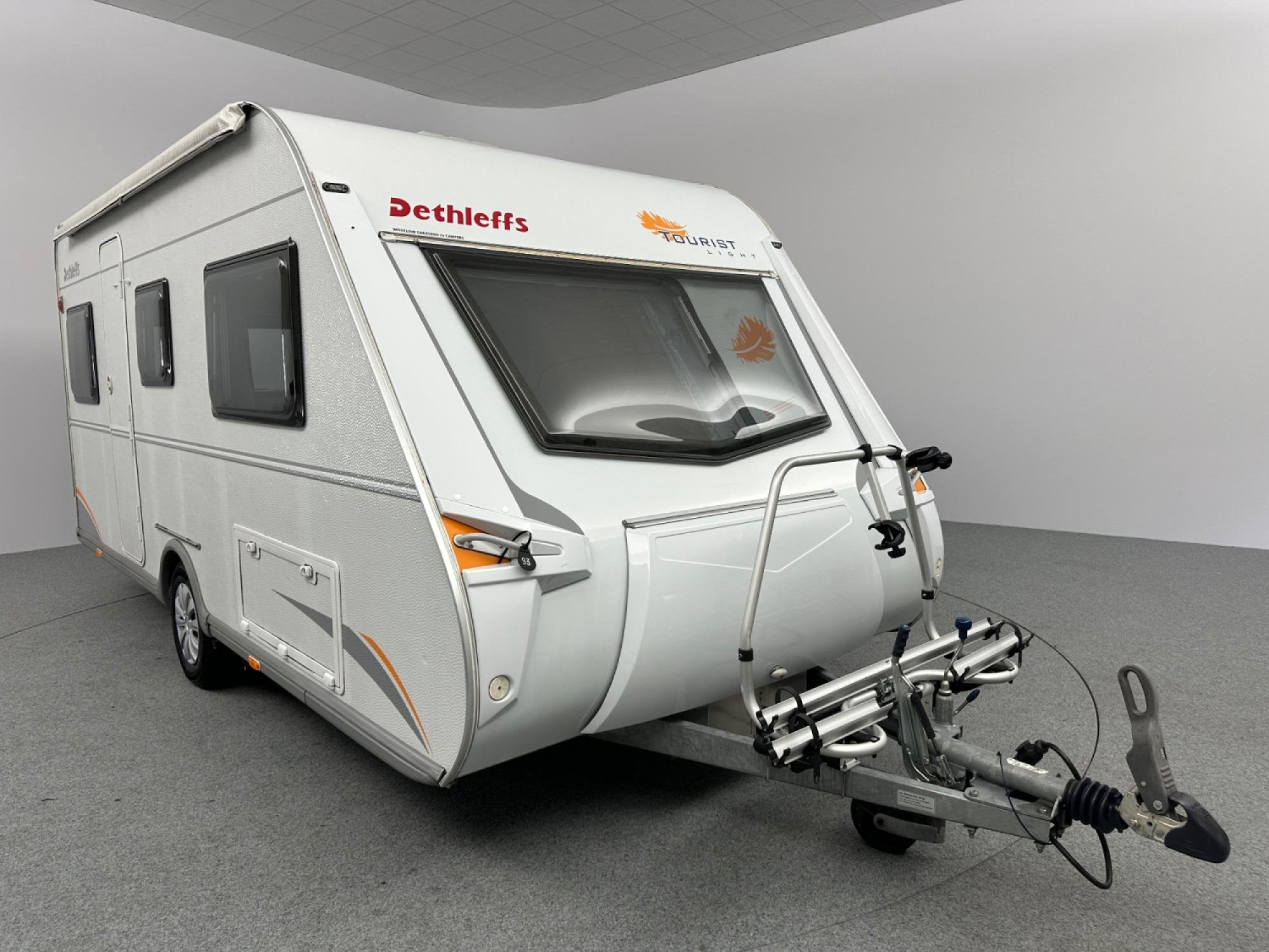 Dethleffs Tourist Light 500 UFe Zakluifel Mover Voortent, Hordeur, Rondzit, Bedrijf, Dethleffs